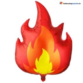 Flamme Feuer Notfall Heliumballon Kinder Dekoration Folie Luftballon 118
