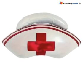 Krankenschwester Hut Ambulance Arzt Notfall Folie Hut Luftballon Concrats Nurse, Dekoration Abschlussfeier
