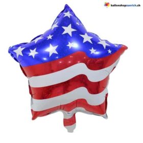 Luftballon USA Stern Wappen Amerika Folien Ballon Party Geburtstag Dekoration Luftballon Heliumballon