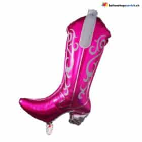 Большие танцевальные сапоги, розовые сапоги, туфли, рок-н-ролл 80-х, гелиевый воздушный шар, музыкальный воздушный шар, гелиевый воздушный шар