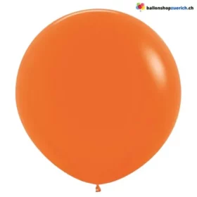 Luftballon Riesiger Grosser Orange