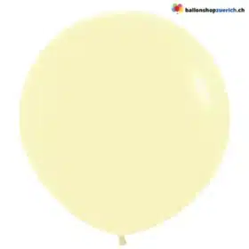 Riesiger Grosser Pastell Gelb