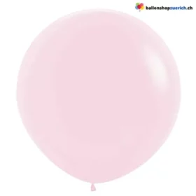Luftballon Riesiger Grosser Pastell Rosa Pink