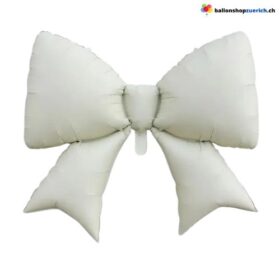 Riesiger Geschenk Masche Milchweiss Heliumballon Luftballon Geburtstags Party Fest Folie Autodekoration Geschenkmasche