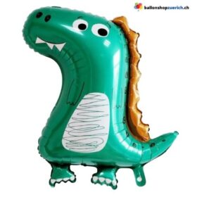 Dinosaurier Dino goldene Mähne Luft Folien Ballons Geburtstag Kinder Dekoration