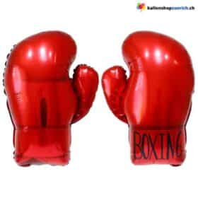 Luftballon Boxhandschuh Boxen Folieballon Sport Party Dekorationen Heliumballon Rot