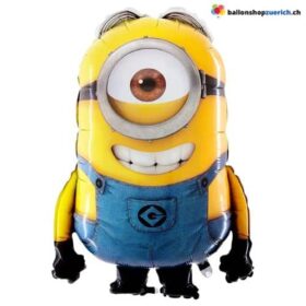 Luftballon Minion Stuard Kinderfilm Folie Dekoration Geburtstag Kinder Party