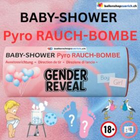 Rauchbombe Babyshoper ballonshopzuerich