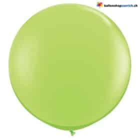 Riesenballon Hellgrün Runder XXXL Luftballon 170cm Helium geeignet Riesiger Grosser