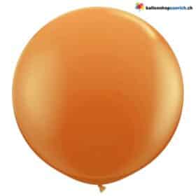 Riesenballon Runder XXXL Luftballon 120cm Helium geeignet Riesiger Grosser Orange
