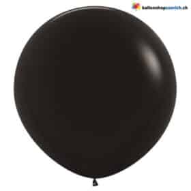Riesenballon Runder XXXL Luftballon 120cm Helium geeignet Riesiger Grosser Schwarz