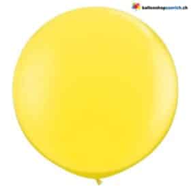 Riesenballon Runder XXXL Luftballon 210cm Helium geeignet Riesiger Grosser Gelb