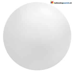 Riesenballon Weiss Runder XXXL Luftballon 170cm Helium geeignet Riesiger Grosser