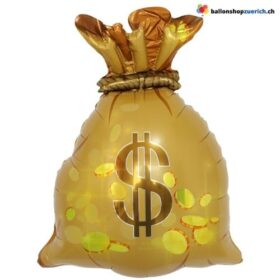 Folienballon Geldsack der perfekte Hingucker für Erfolg & Reichtum $