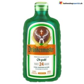 XXL-Folienballon Drünkenmaster Jägermeister Luftballon Ein absoluter Partykracher