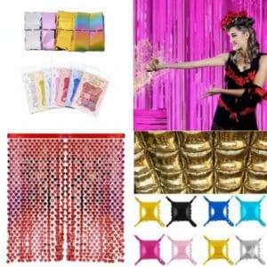 hintergrund pailetten lametta