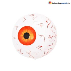 Halloween 4D Folienballon Auge Grün 55 cm