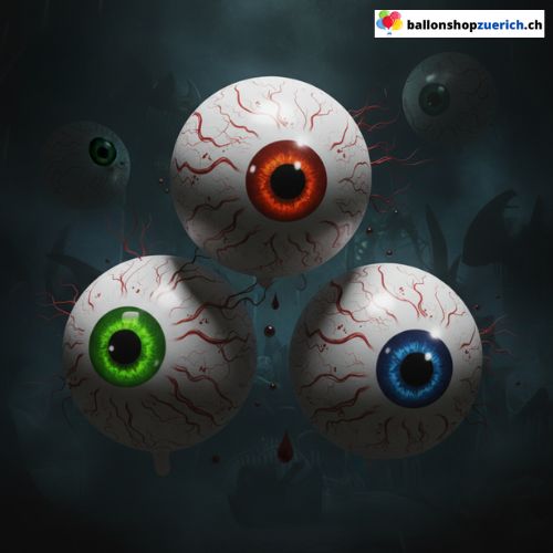 Halloween 4D Folienballon Auge