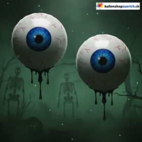 Halloween 4D Folienballon Auge
