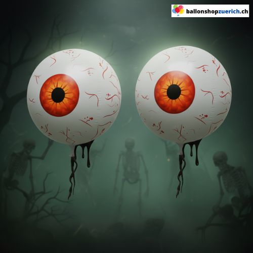 Halloween 4D Folienballon Auge