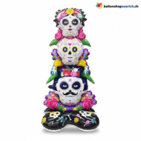 Riesig Stand Luftballon Dia de los Muertos 1.54 m.jpg