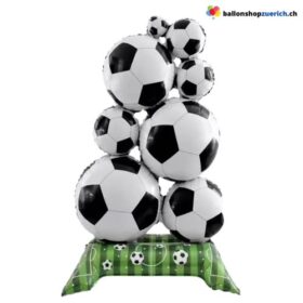 Stand Folienballon Fussball Turm 1.50 m