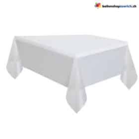 Papiertischdecke Wasserabweisend Stoffoptik 137 x 274 cm