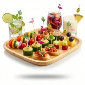 Cocktailspiesse Tropical Mix Holz