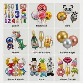 Фольговані кульки (різні)