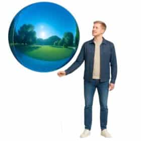 Величезні повітряні кульки, кругла фольга