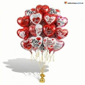 Valentinstags Ballons Set