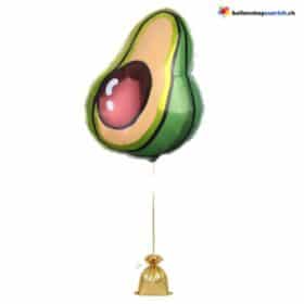 Avocado Ballon Grün Kern