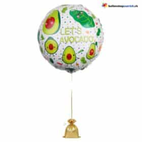 Avocado Ballon Rund Let's Avocado