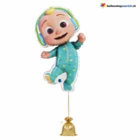 CoComelon JJ Ballon Figur Türkis