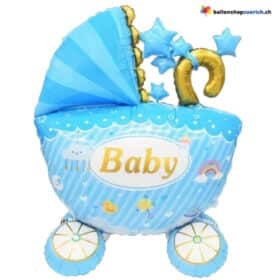 Kinderwagen Standballon Blau