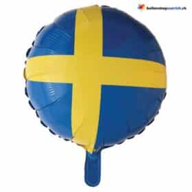 Schweden Ballon Blau Gelb Fahne
