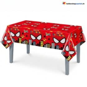 Spiderman Happy Birthday Tischtuch Rot Blau