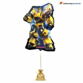 Transformer Bumblebee Ballon Gelb