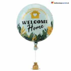 Welcome Home Folienballon Tropisch