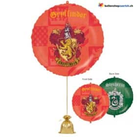 Harry Potter Ballon Wappen Gryffindor Slytherin Rund