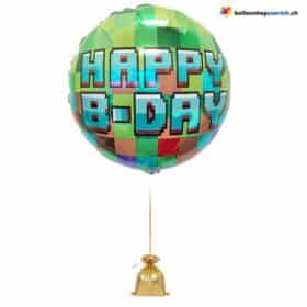 Minecraft Ballon Happy Birthday Game