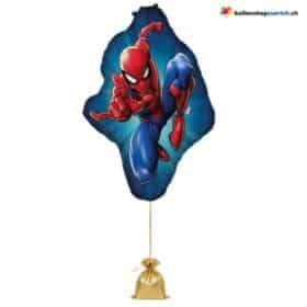 Spiderman Ballon Marvel Superheld Rot Blau Action