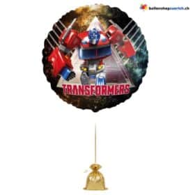 Transformers Ballon Optimus Prime Rot Blau