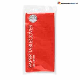 Einweg-Tischdecke Rot Papier