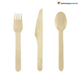 Holzbesteck Set 18-teilig für 6 Personen