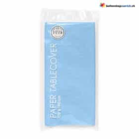 Papiertischdecke Hellblau