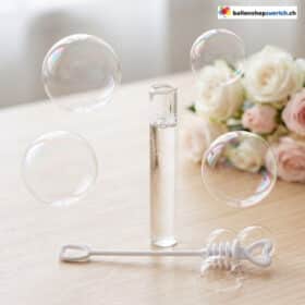 Seifenblasenfläschchen Herz Weiss