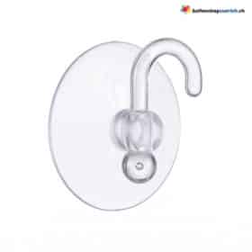 Saugnäpfe mit Haken Transparent 8-teilig