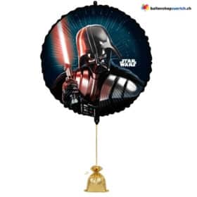 Starwars Star Wars Darth Vader Folienballon Schwarz Rot