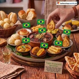 Brasilien Flaggenpicker